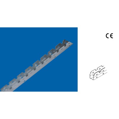 PROFILO A SCATTO 40 x 29 x 40 L 400 Sp.0,7 mm PROFILO A SCATTO 40 x 29 x 40 L 400 Sp.0,7 mm