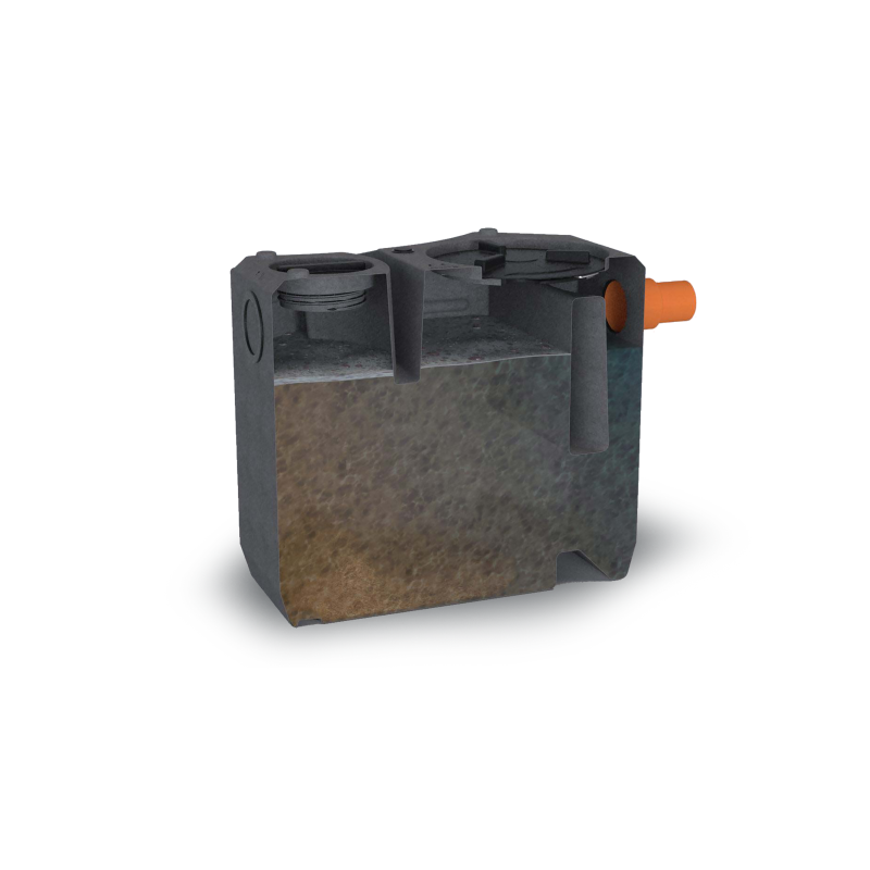 DEGRASSATORE COMPATTO PER SCARICO T3 IN PUBBLICA FOGNATURA LT 110-5