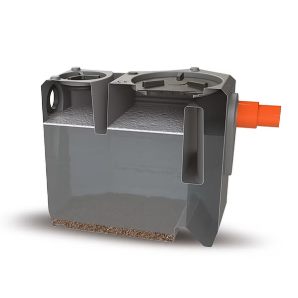 DEGRASSATORE LISCIO PER SCARICO T3 IN PUBBLICA FOGNATURA LT 350
