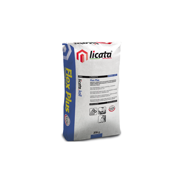 Flex plus bianco C2TE Kg25