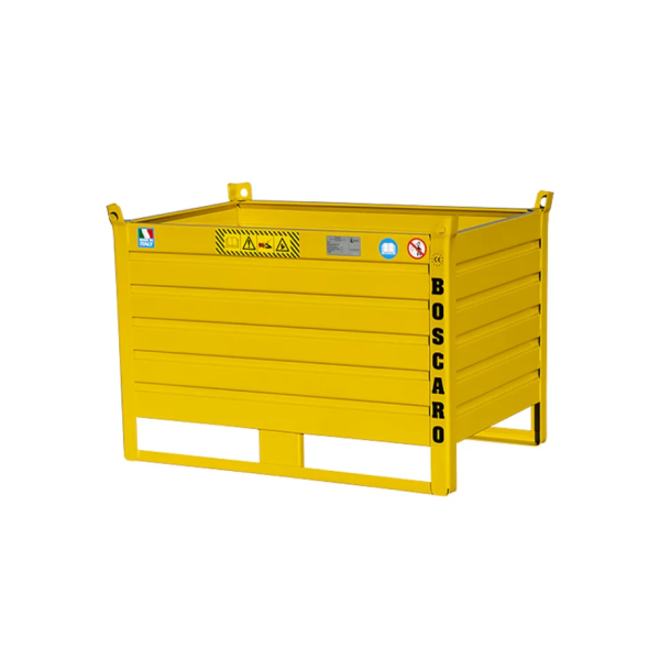 Contenitore in lamiera verniciato (1200x800x650h mm) 1000