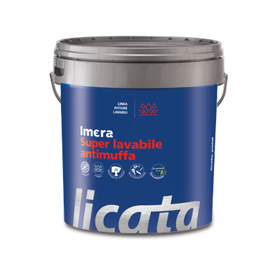 Imera super lavabile antimuffa bianco Lt13