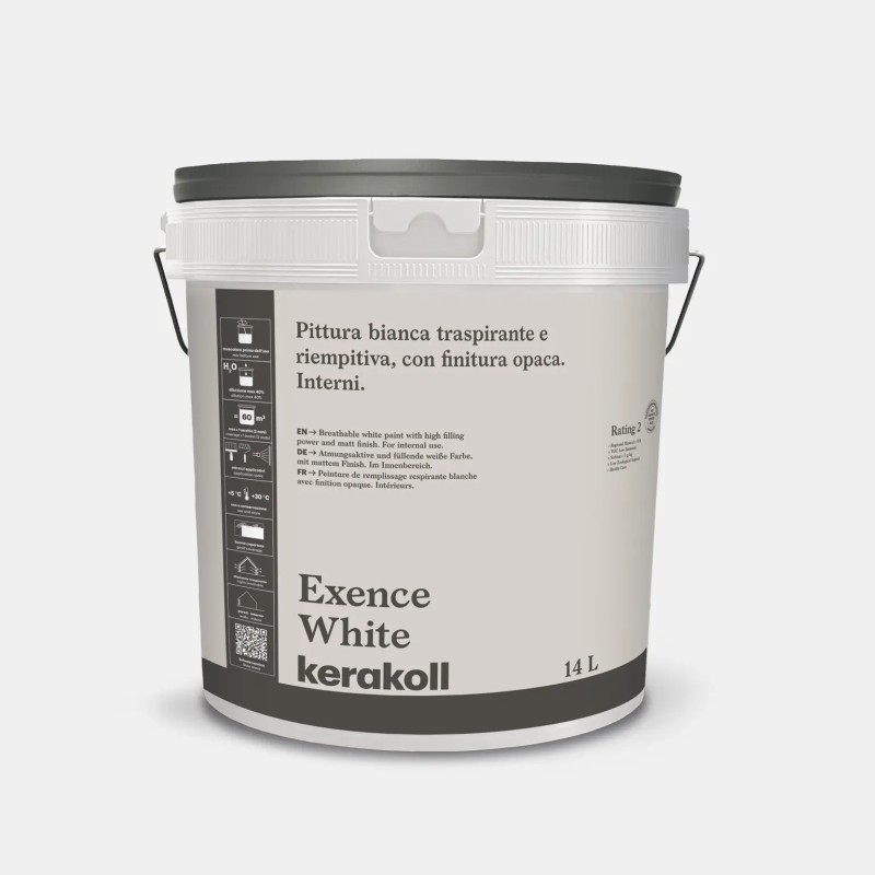 KERAKOLL EXENCE WHITE | Pittura per interni