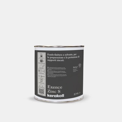 KERAKOLL EXENCE ZINC S | Fondo all'acqua per la preparazione di supporti zincati