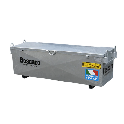 CASSONE PORTA ATTREZZI ZINCATO LT425 PORTATA KG 500