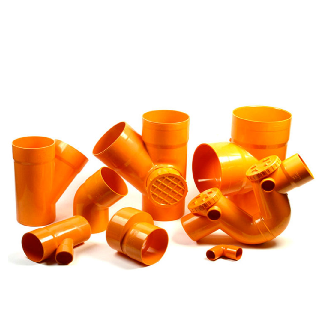 Tubi, raccordi e pezzi speciali in plastica